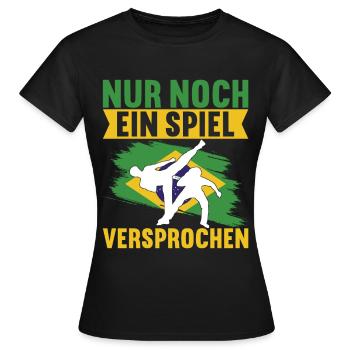Capoeira Capoeirista - Women's T-Shirt - black - Front - AI Model Female 172 dark (172cm)