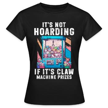 Pince automatique Pince Kraller - T-shirt Femme - noir - Devant - AI Model Female 172 dark (172cm)