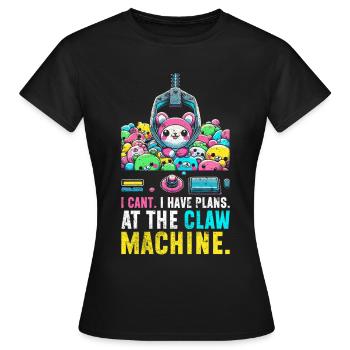 Pince automatique Pince Kraller - T-shirt Femme - noir - Devant - AI Model Female 172 dark (172cm)