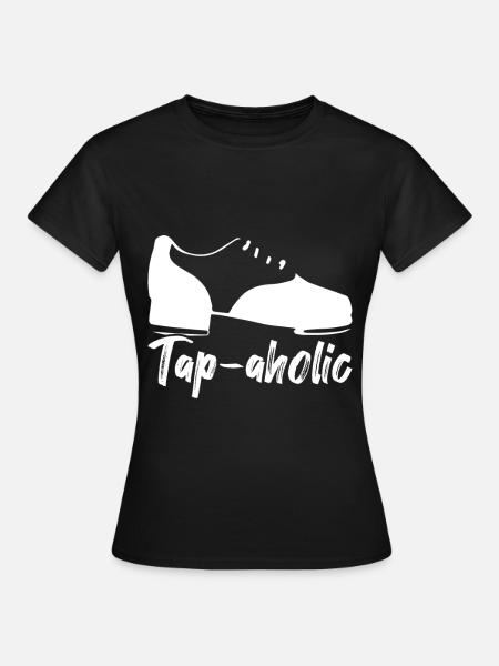 Stepptanz Stepptänzer - Frauen T-Shirt - Schwarz