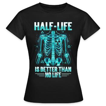 Ingénieur nucléaire Technicien nucléaire - T-shirt Femme - noir - Devant - AI Model Female 172 dark (172cm)