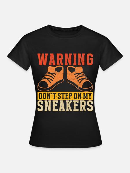 Sneakerhead Sneaker Collector - Frauen T-Shirt - Schwarz