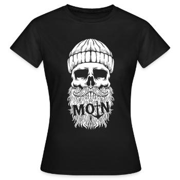 Hamburg Hanseatic City North German Low German - Women's T-Shirt - black - Front - AI Model Female 172 dark (172cm)
