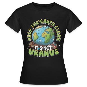 Umweltschutz Umweltschützer Recyceln - Frauen T-Shirt - Schwarz - Vorne - AI Model Female 172 dark (172cm)