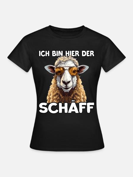 Schäff | Chef | Teamleiter| Abteilungsleiter - Frauen T-Shirt - Schwarz