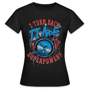 Horloger Horloger - T-shirt Femme - noir - Devant - AI Model Female 172 dark (172cm)