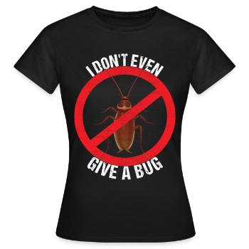 Exterminateur de lutte antiparasitaire - T-shirt Femme - noir - Devant - AI Model Female 172 dark (172cm)