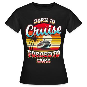 Cruise Crusader Crusader - Women's T-Shirt - black - Front - AI Model Female 172 dark (172cm)