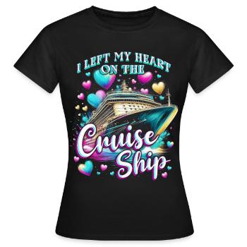 Cruise Crusader Crusader - Women's T-Shirt - black - Front - AI Model Female 172 dark (172cm)