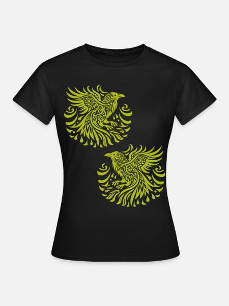 Kraai Raaf Vogels Occulte Kraaien Raaf Raaf - Vrouwen T-shirt - zwart
