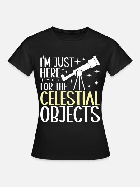 Astronom Astronomie - Frauen T-Shirt - Schwarz