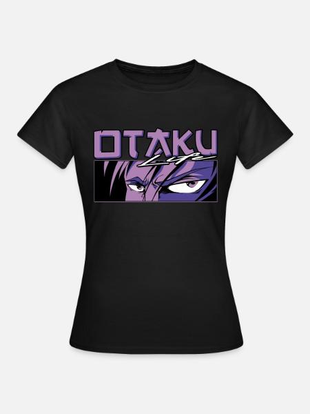 Anime Otaku Life - Frauen T-Shirt - Schwarz