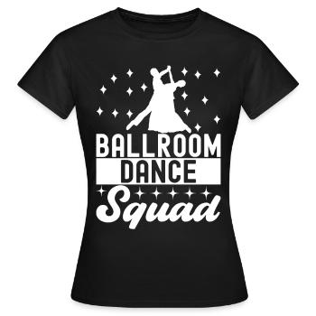 Danse de salon Danseurs de salon Danseurs de salon Danseurs de salon - T-shirt Femme - noir - Devant - AI Model Female 172 dark (172cm)