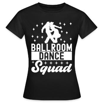 Danse de salon Danseurs de salon Danseurs de salon Danseurs de salon - T-shirt Femme - noir - Devant - AI Model Female 172 dark (172cm)