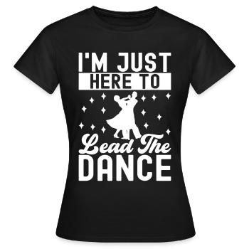 Danse de salon Danseurs de salon Danseurs de salon Danseurs de salon - T-shirt Femme - noir - Devant - AI Model Female 172 dark (172cm)