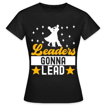 Danse de salon Danseurs de salon Danseurs de salon Danseurs de salon - T-shirt Femme - noir - Devant - AI Model Female 172 dark (172cm)