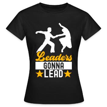Ballsaal Tanz Ballsaaltänzer Gesellschaftstänzer - Frauen T-Shirt - Schwarz - Vorne - AI Model Female 172 dark (172cm)