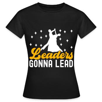 Ballroom Dance Ballroom Dancers Ballroom Dancers - Women's T-Shirt - black - Front - AI Model Female 172 dark (172cm)