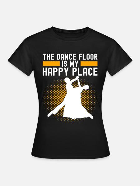 Ballsaal Tanz Ballsaaltänzer Gesellschaftstänzer - Frauen T-Shirt - Schwarz
