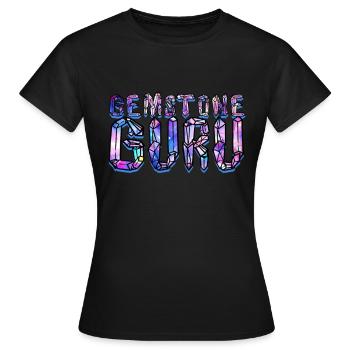 Géologie Géologue Géosciences Gourou des pierres précieuses - T-shirt Femme - noir - Devant - AI Model Female 172 dark (172cm)