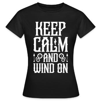 Horloger Horloger Horologues - T-shirt Femme - noir - Devant - AI Model Female 172 dark (172cm)