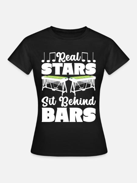 Vibraphon Vibraphonist - Frauen T-Shirt - Schwarz