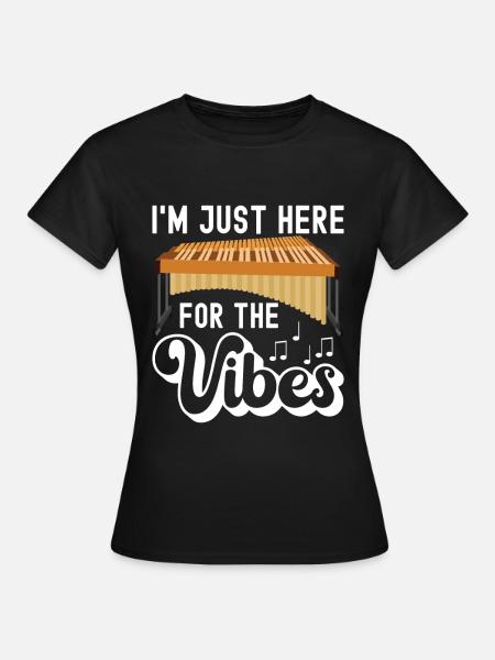 Vibraphon Vibraphonist - Frauen T-Shirt - Schwarz