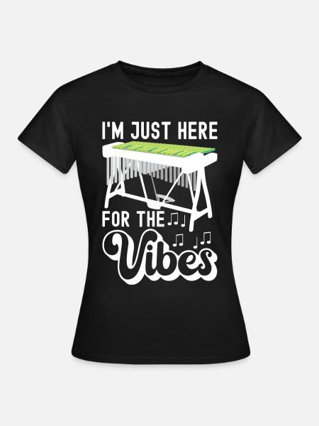 Vibraphon Vibraphonist - Frauen T-Shirt - Schwarz