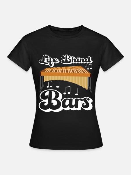 Vibraphon Vibraphonist - Frauen T-Shirt - Schwarz