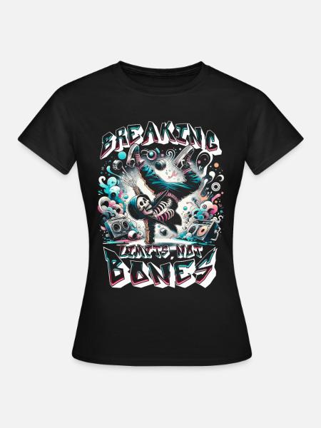 Breakdance B-boy Breaking limits - Frauen T-Shirt - Schwarz