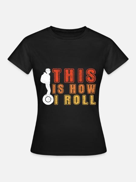 EUC Monowheel - Frauen T-Shirt - Schwarz