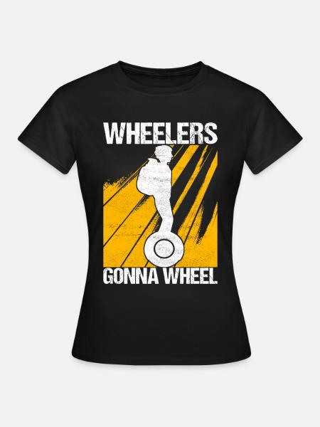EUC Monowheel - Frauen T-Shirt - Schwarz