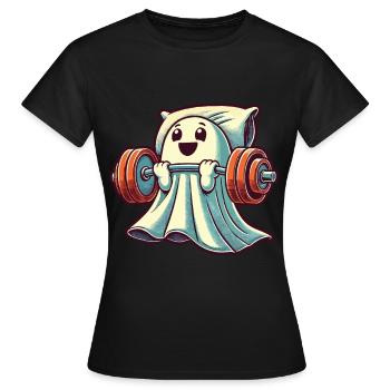 Fun gym Entraînement Renforcement musculaire - T-shirt Femme - noir - Devant - AI Model Female 172 dark (172cm)