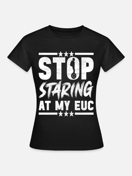 EUC Monowheel - Frauen T-Shirt - Schwarz