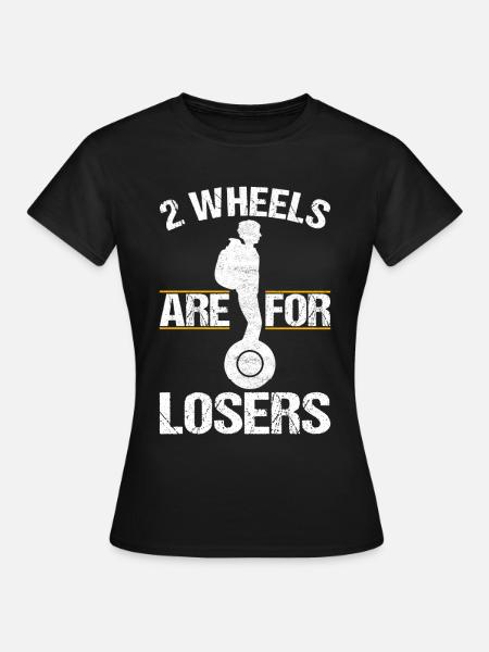 EUC Monowheel - Frauen T-Shirt - Schwarz