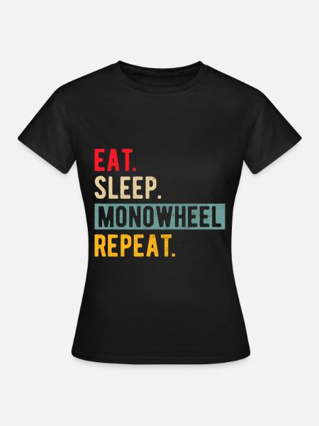 EUC Monowheel - Frauen T-Shirt - Schwarz