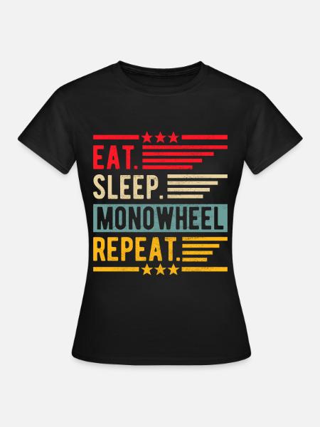EUC Monowheel - Frauen T-Shirt - Schwarz
