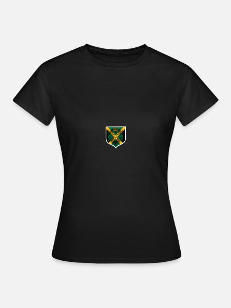Jamaïque Jamaïque Rasta Raggea Drapeau Rastafari - T-shirt Femme - noir