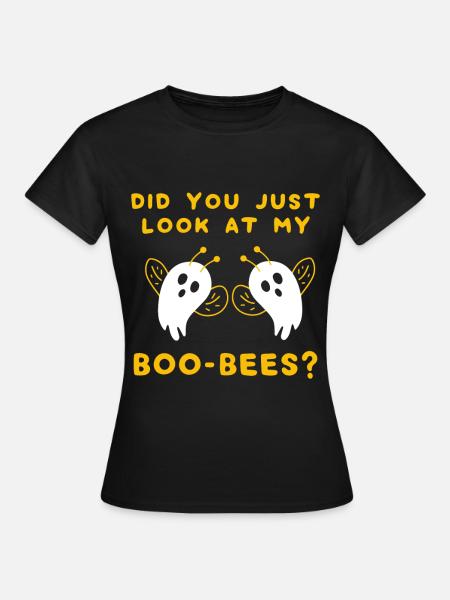 Hai appena guardato le mie api divertenti Halloween - Dame-T-shirt - sort