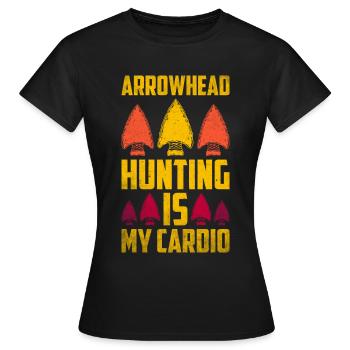 Arrowheads Collectible Arrowheads Collection - Women's T-Shirt - black - Front - AI Model Female 172 dark (172cm)