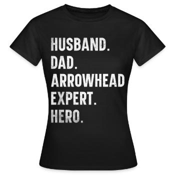 Arrowheads Collectible Arrowheads Collection - Women's T-Shirt - black - Front - AI Model Female 172 dark (172cm)