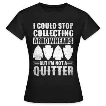 Arrowheads Collectible Arrowheads Collection - Women's T-Shirt - black - Front - AI Model Female 172 dark (172cm)