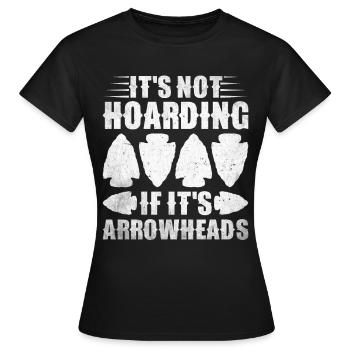 Arrowheads Collectible Arrowheads Collection - Women's T-Shirt - black - Front - AI Model Female 172 dark (172cm)
