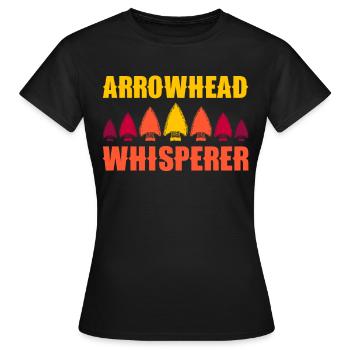 Arrowheads Collectible Arrowheads Collection - Women's T-Shirt - black - Front - AI Model Female 172 dark (172cm)
