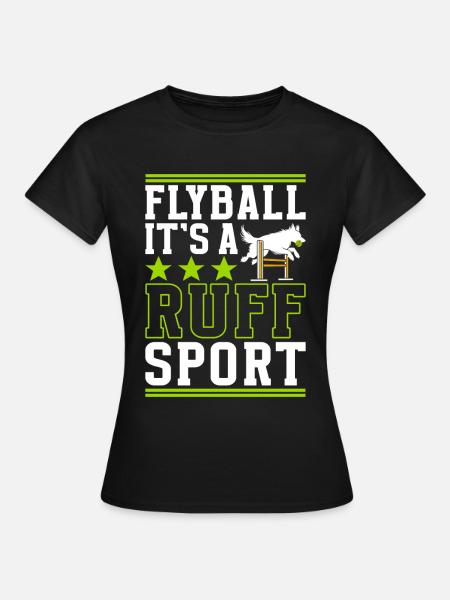 Flyball Dog Sports - Women's T-Shirt - black