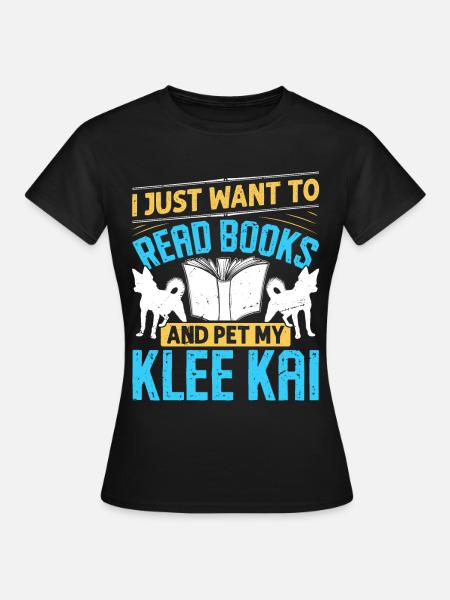Alaskan Klee Kai - Frauen T-Shirt - Schwarz