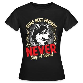 Alaskan Clover Kai - Women's T-Shirt - black - Front - AI Model Female 172 dark (172cm)
