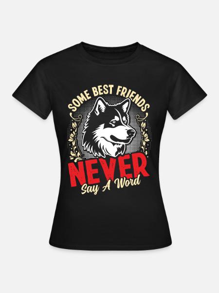 Alaskan Klee Kai - Frauen T-Shirt - Schwarz