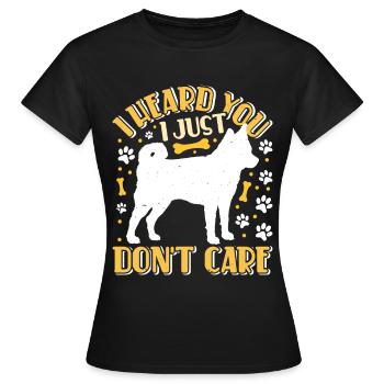 Alaskan Clover Kai - Women's T-Shirt - black - Front - AI Model Female 172 dark (172cm)