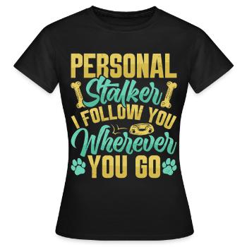 Alaskan Clover Kai - Women's T-Shirt - black - Front - AI Model Female 172 dark (172cm)